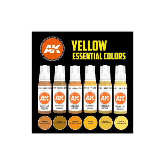 Yellow Essential Colors 3Gen Set-AK-Interactive-Radaddel