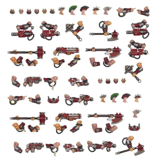 Necromunda: Goliath Weapons - Upgrade-Games Workshop-Radaddel