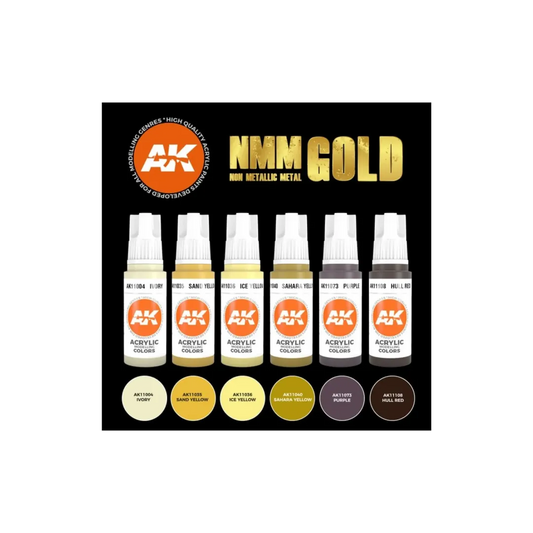 NMM Non Metallic Metal Gold-AK-Interactive-Radaddel