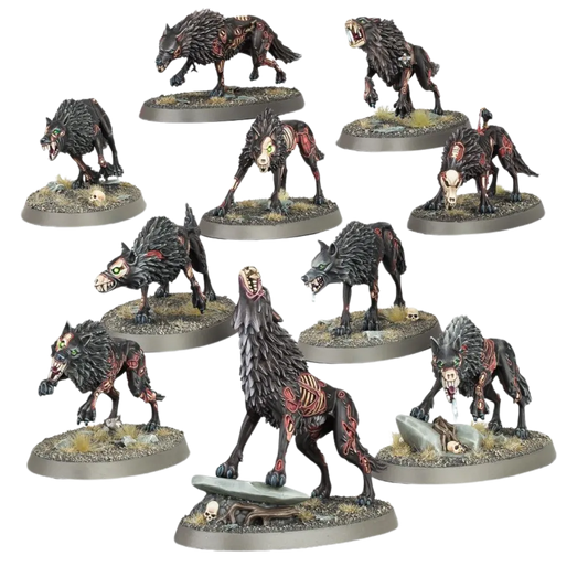 Soulblight Gravelords: Dire Wolves-Games Workshop-Radaddel