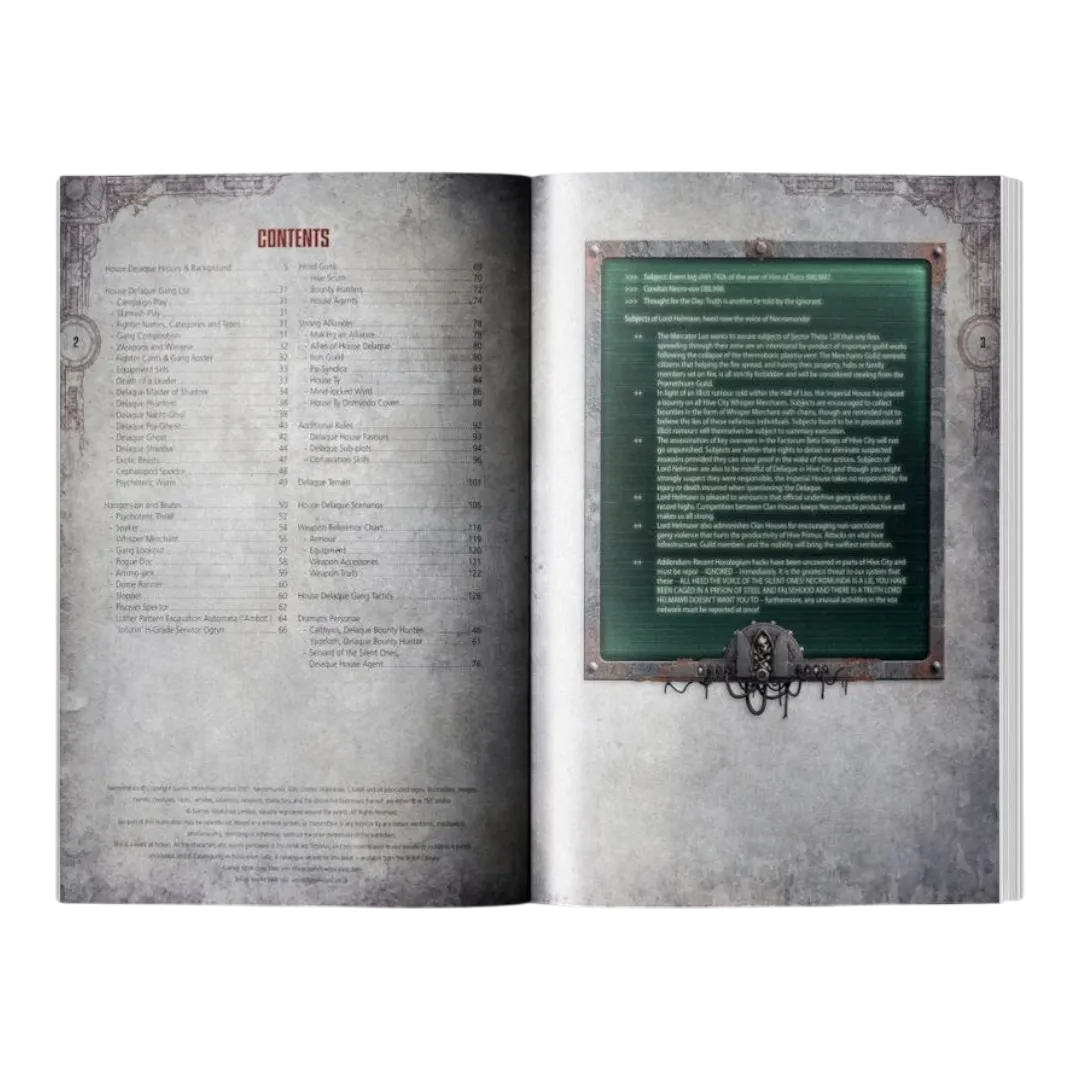 Necromunda: House of Shadow (englisch)-Games Workshop-Radaddel