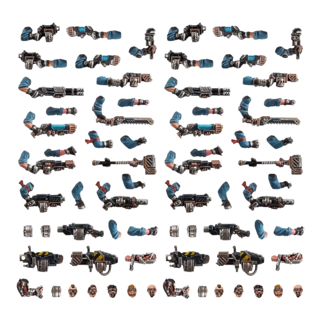 Necromunda: Orlock Weapons Upgrades-Games Workshop-Radaddel
