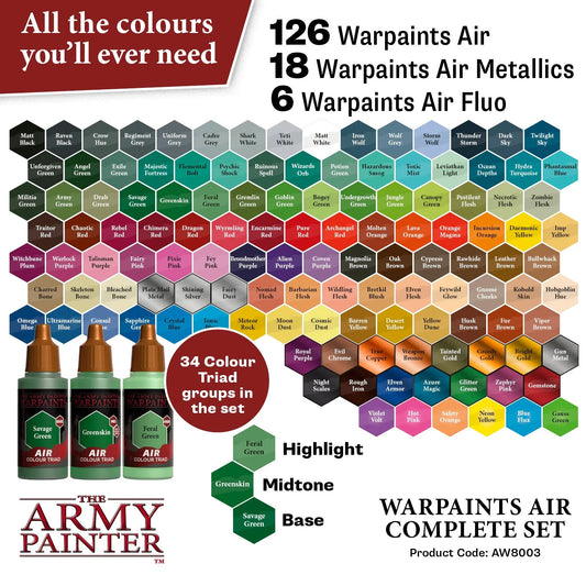 Warpaints Air Complete Set-The Army Painter-Radaddel