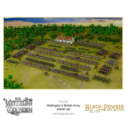 Epic Battles: Waterloo - British Starter Set-Warlord Games-Radaddel