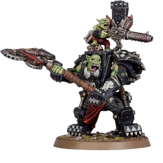 Orks: Warboss in Mega Armour-Games Workshop-Radaddel