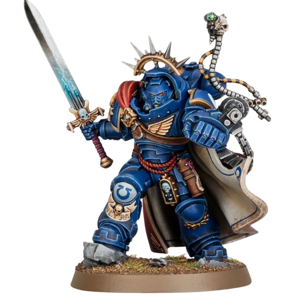 Space Marines: Captain in Gravis Armour-Games Workshop-Radaddel