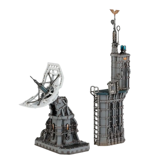 Battlezone: Fronteris - Vox Antenna and Auspex Shrine-Games Workshop-Radaddel