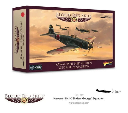 Kawanishi N1K2 Shiden-kai 'George' Squadron-Warlord Games-Radaddel