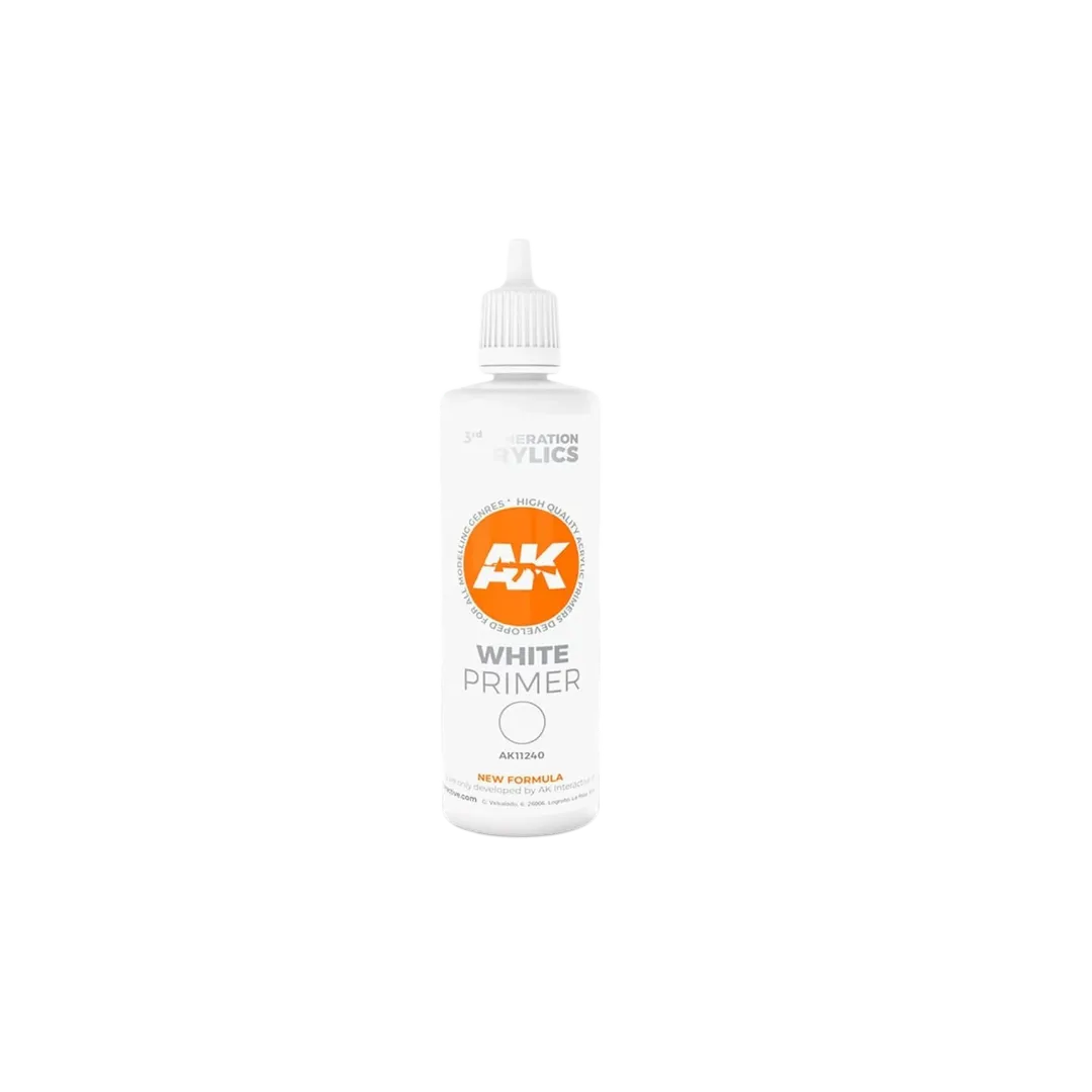 White Primer 100ml AK-Interactive-AK-Interactive-Radaddel