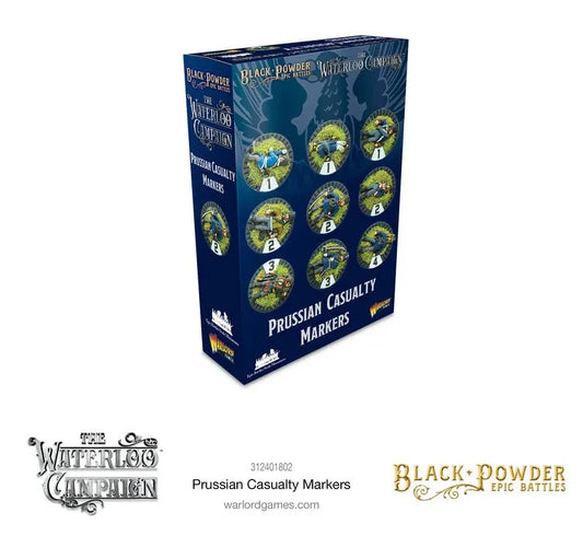 Black Powder Epic Battles: Waterloo - Prussian casualty markers-Warlord Games-Radaddel