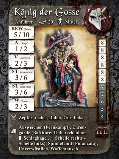 König der Gosse | Bruderschaft-Freebooter Miniatures-Radaddel