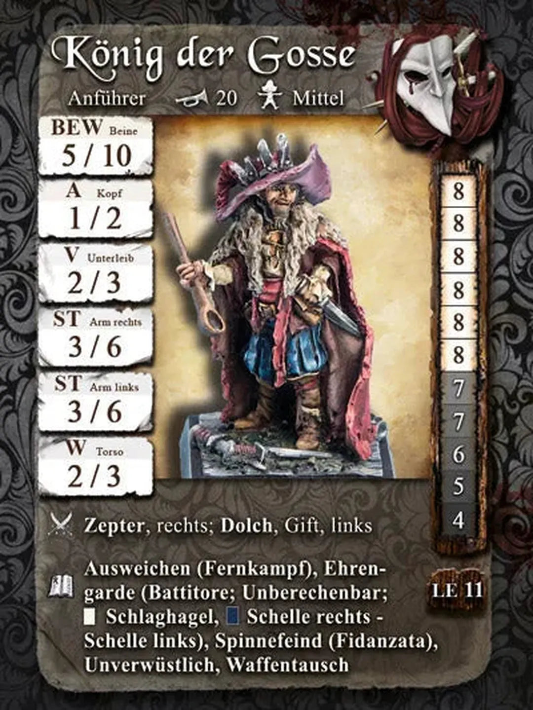König der Gosse | Bruderschaft-Freebooter Miniatures-Radaddel