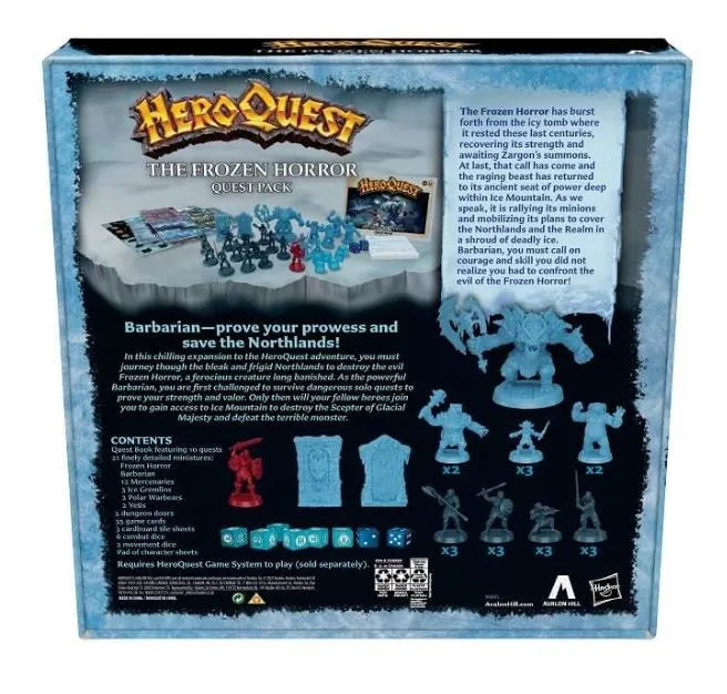 HeroQuest The Frozen Horror Expansion - EN-Hasbro-Radaddel