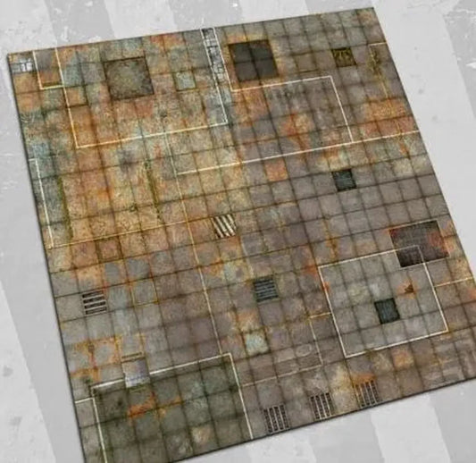 Neoprene Mat the Underhive 44x60'-PWork Wargames-Radaddel