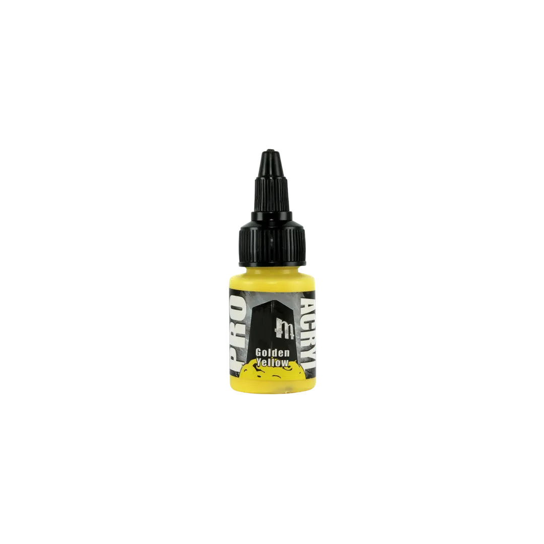 Pro Acryl Golden Yellow (22ml)-Monument Hobbies-Radaddel