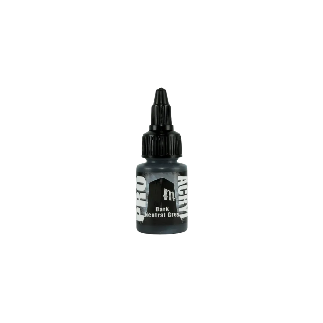 Pro Acryl Dark Neutral Grey (22ml)-Monument Hobbies-Radaddel
