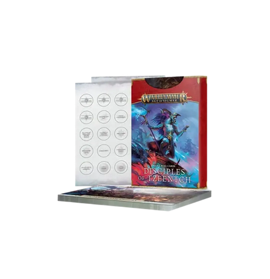 Disciples of Tzeentch: Warscroll Cards (englisch)-Games Workshop-Radaddel