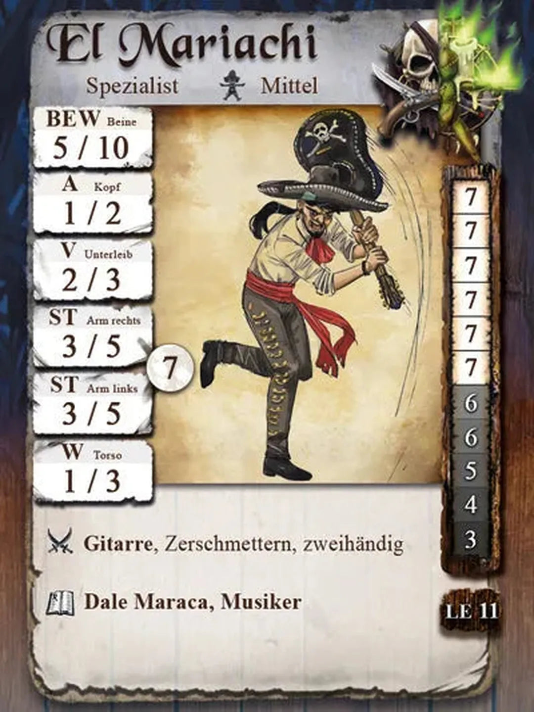 El Mariachi | Piraten-Freebooter Miniatures-Radaddel