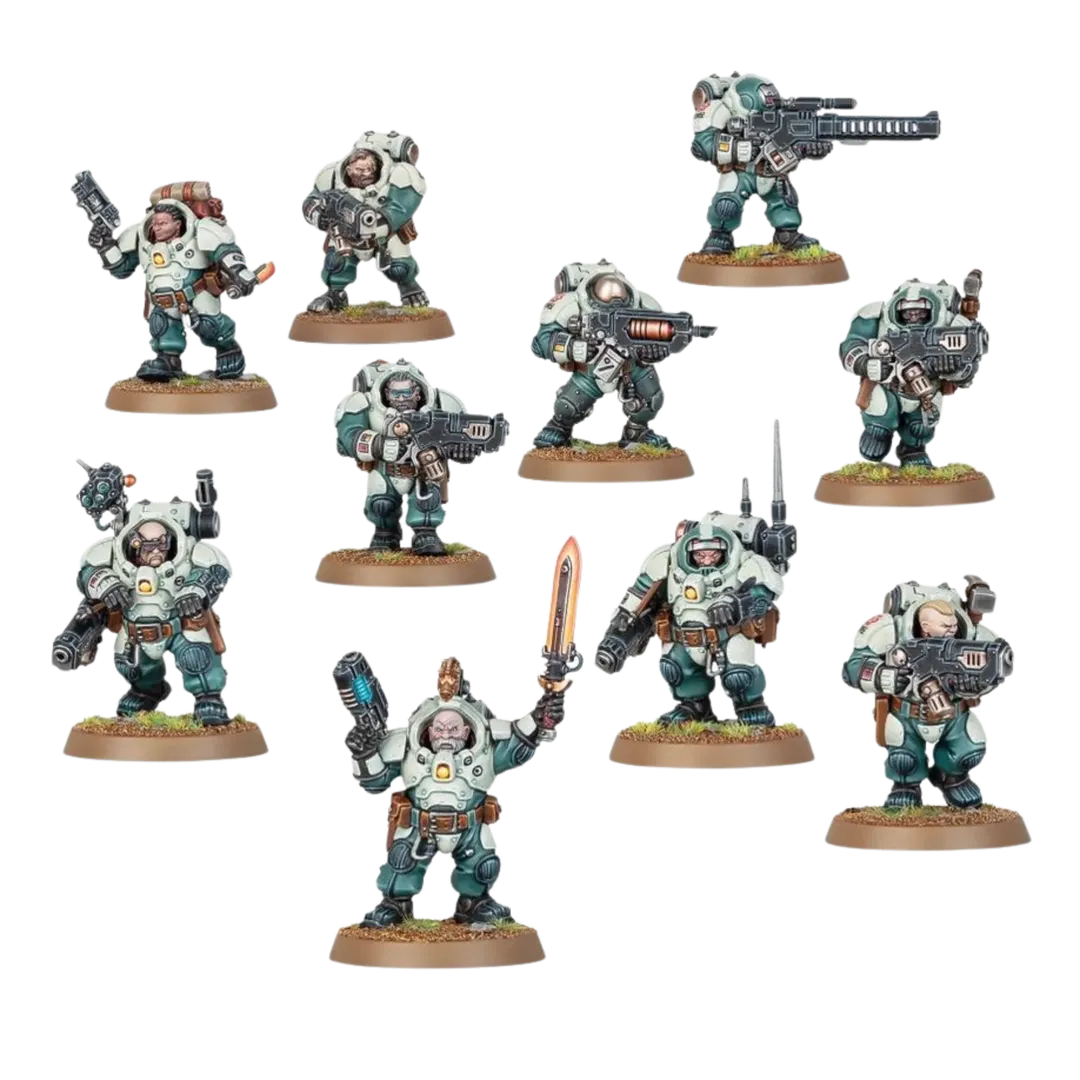 Leagues of Votann: Hearthkyn Warriors-Games Workshop-Radaddel