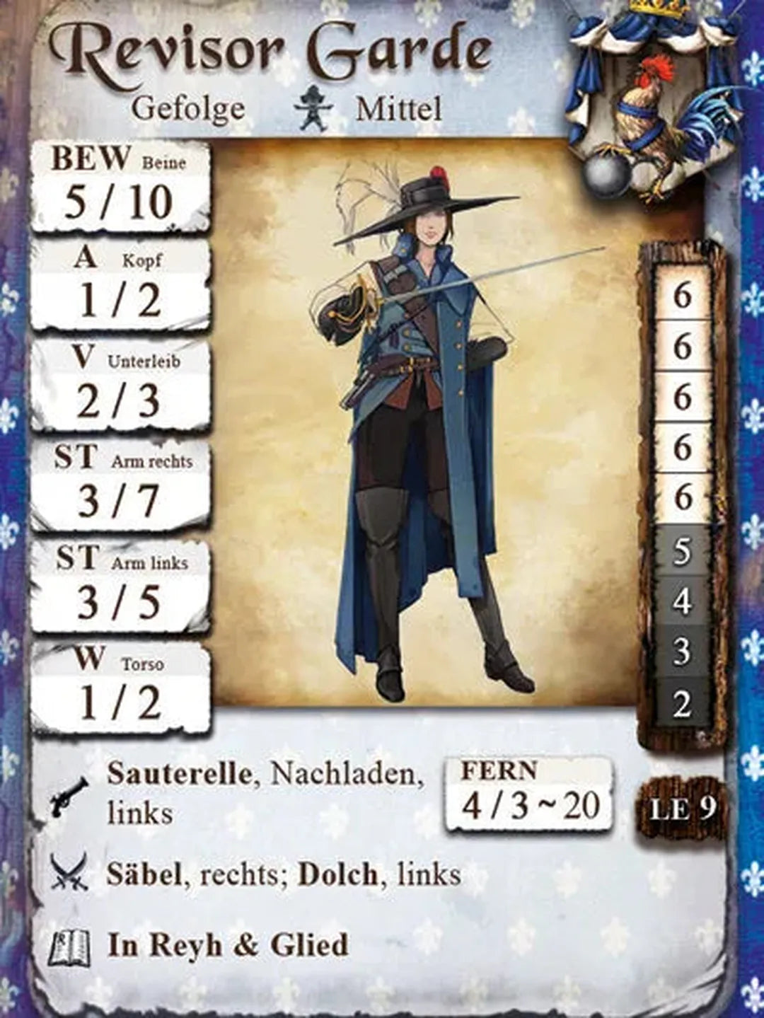 Revisor Garde | Debonn-Freebooter Miniatures-Radaddel