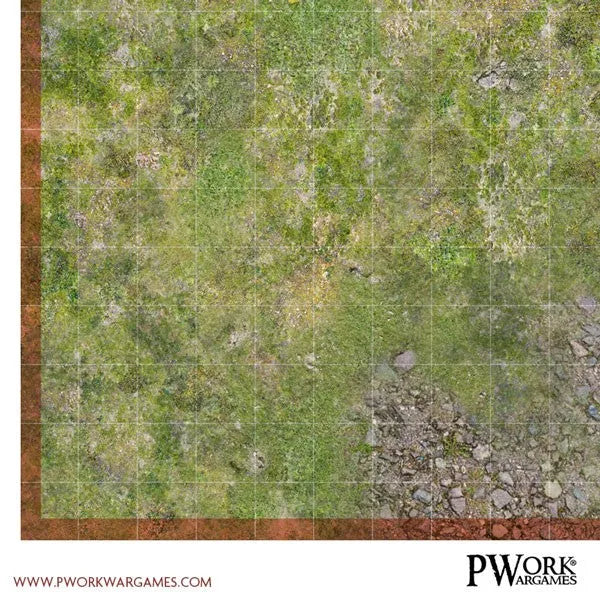 RPG Rewritable Combat Map Forest 24X24"-PWork Wargames-Radaddel