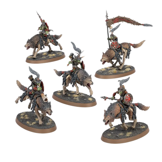 Gloomspite Gitz: Snarlfang Riders-Games Workshop-Radaddel