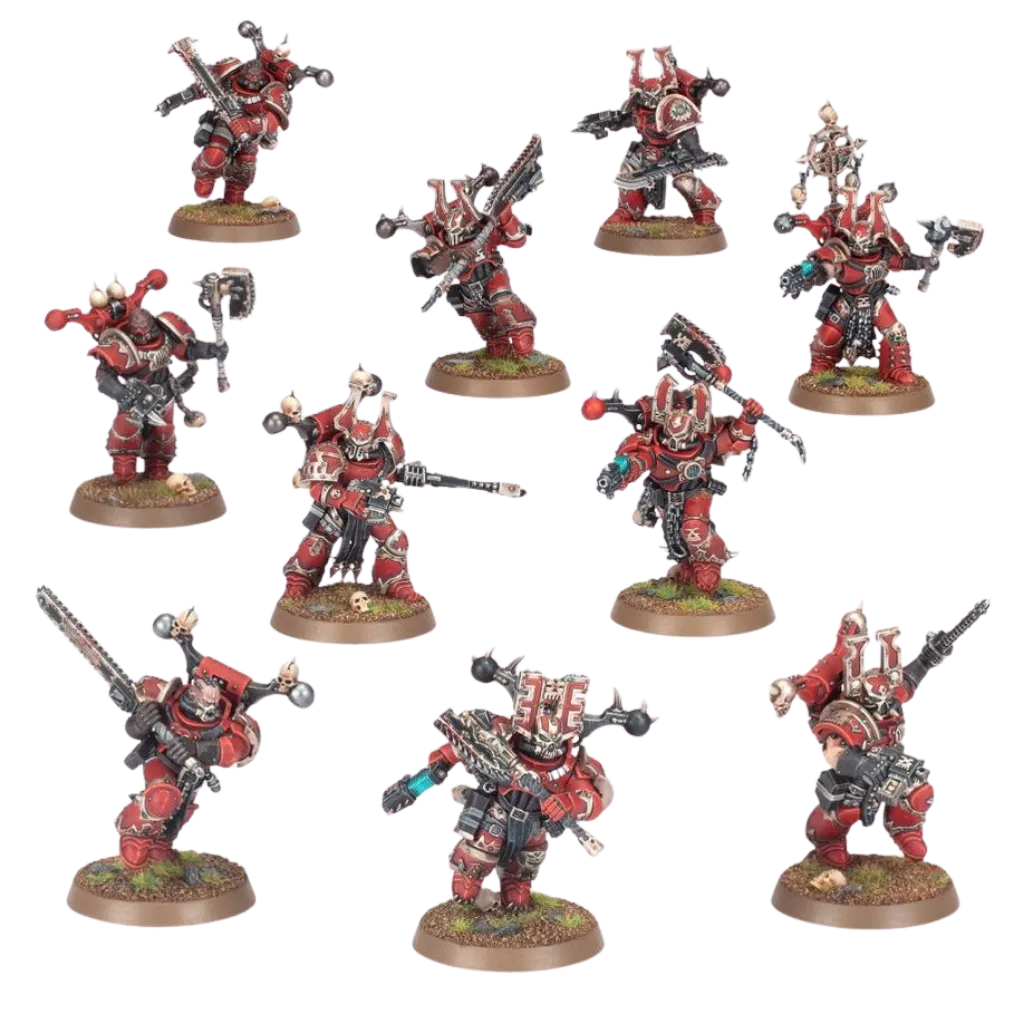 World Eaters: Khorne Berzerkers-Games Workshop-Radaddel