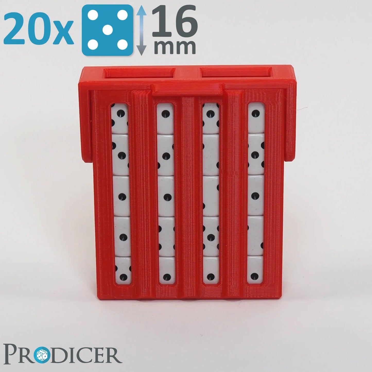 Dice Pro Keeper - 16mm | Rot-ProDicer-Radaddel