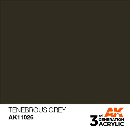 AK 3GEN Tenebrous Grey 17ml-AK-Interactive-Radaddel