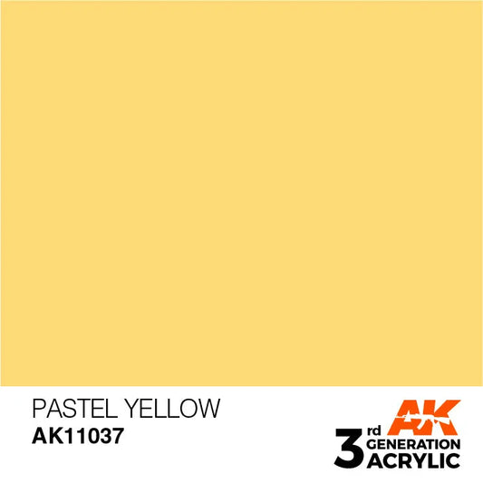 AK 3GEN Pastel Yellow 17ml-AK-Interactive-Radaddel