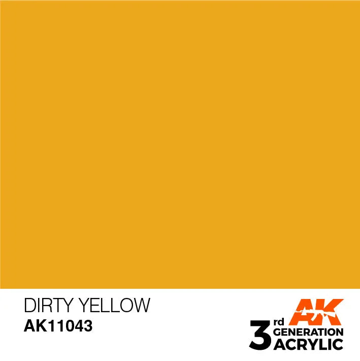 AK 3GEN Dirty Yellow 17ml-AK-Interactive-Radaddel
