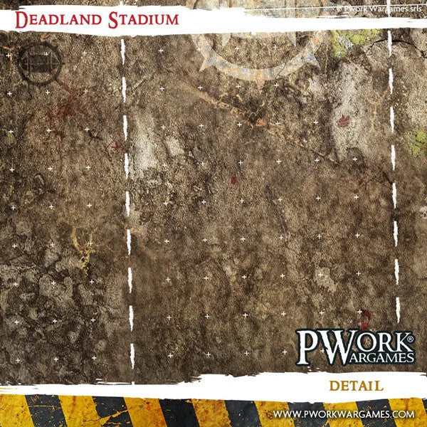 Neoprene Mat Deadland Stadium-PWork Wargames-Radaddel