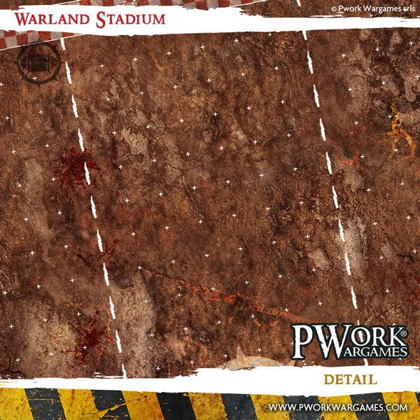 Neoprene Mat Warland Stadium-PWork Wargames-Radaddel