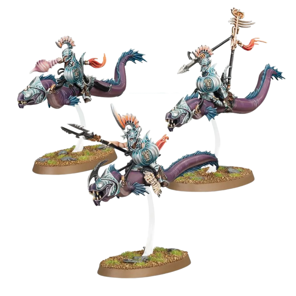 Idoneth Deepkin: Akhelian Morrsarr Guard-Games Workshop-Radaddel