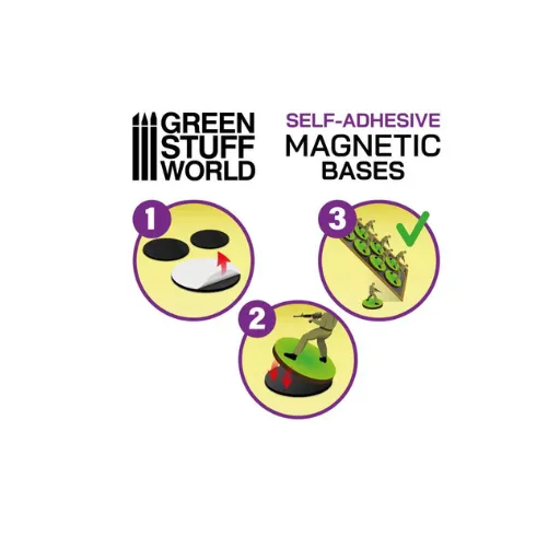 Vorgeschnittene Magnete - Oval 25x70mm-Greenstuff World-Radaddel