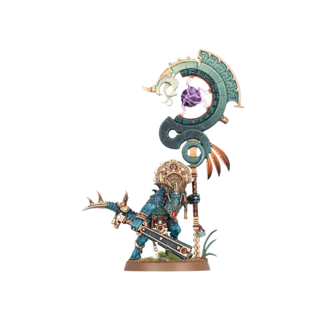Seraphon: Saurus Astrolith Bearer