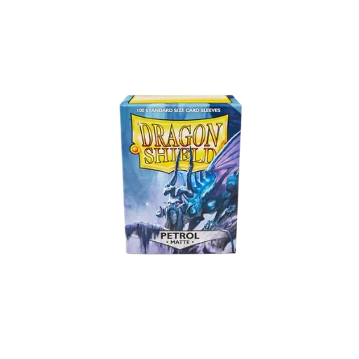 Dragon Shield Standard Sleeves - Matte Petrol (100 Sleeves)-Arcane Tinmen-Radaddel