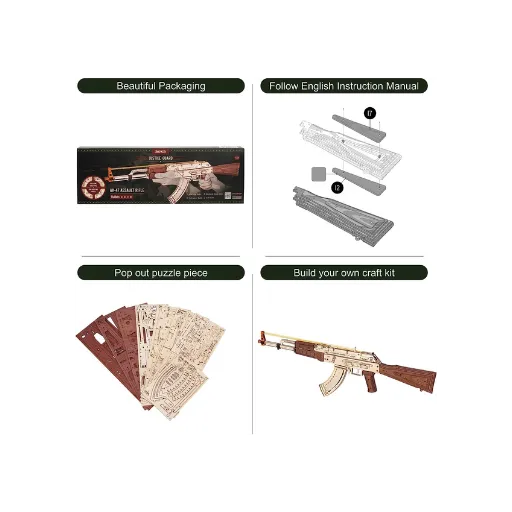 ROKR AK47 3D-Puzzle-Robotime-Radaddel