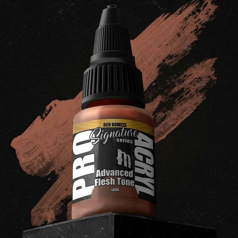 Pro Acryl Advanced Flesh Tone (satin) (22ml) - Ben Komets-Monument Hobbies-Radaddel