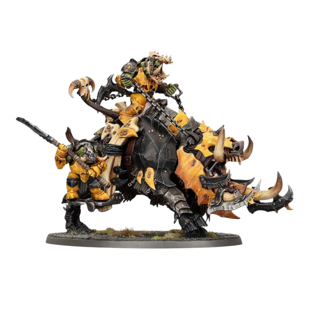 Orruk Warclans: Tuskboss on Maw-Grunta-Games Workshop-Radaddel