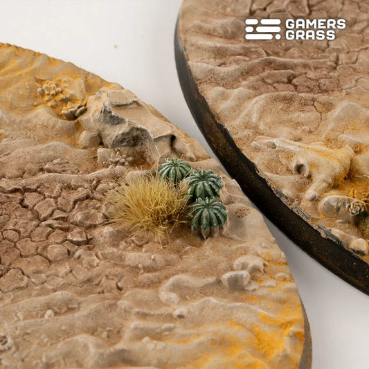 Deserts of Maahl Bases Oval 90mm (x2)-Gamers Grass-Radaddel