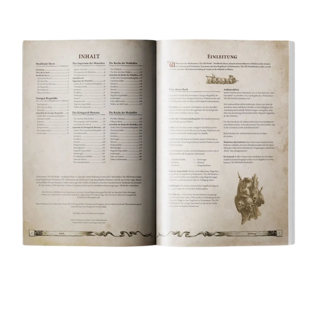 The Old World: Strahlende Heere (deutsch)-Games Workshop-Radaddel