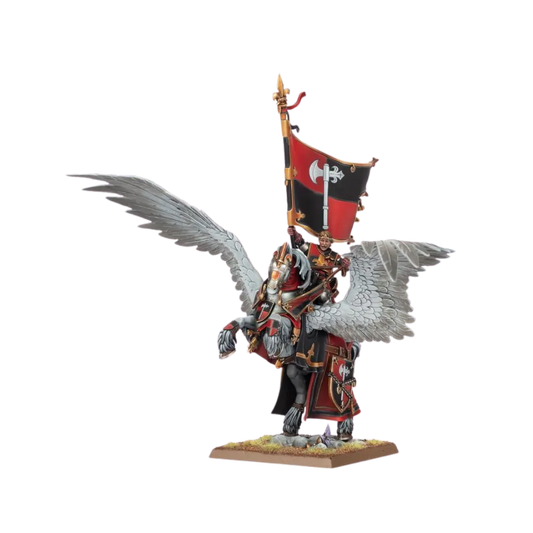 Bretonnia: Battle Standard On Royal Pegasus-Games Workshop-Radaddel