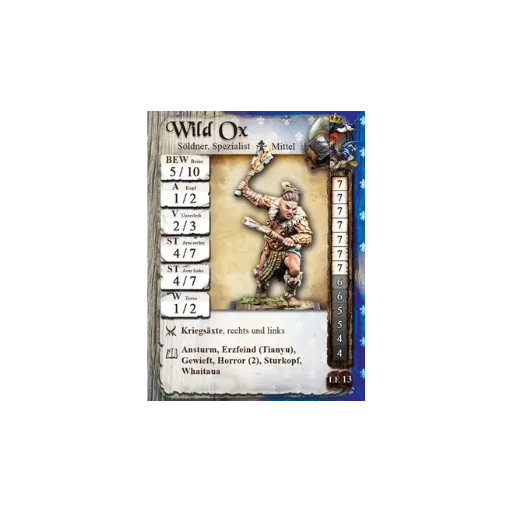 Wild Ox 2 | Söldner-Freebooter Miniatures-Radaddel