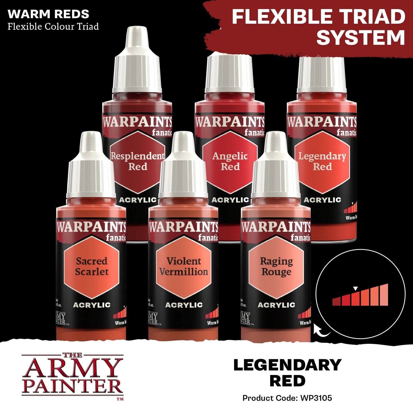 Legendary Red Fanatic WP-The Army Painter-Radaddel