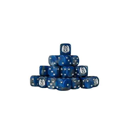 Storm Dragon Dice 16mm Square (25 Stück)-Baron of Dice-Radaddel