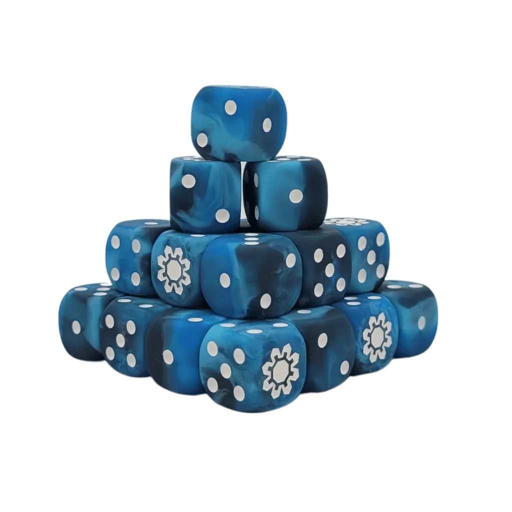 Squats Frozen Cog Dice 16mm Round (25 Stück)-Baron of Dice-Radaddel