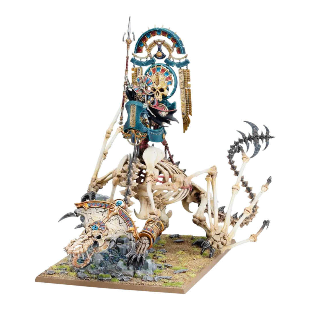 Khemri: Tomb King on Necrolith Bone Dragon-Games Workshop-Radaddel