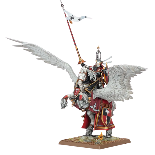 Bretonnia: Lord on Royal Pegasus-Games Workshop-Radaddel