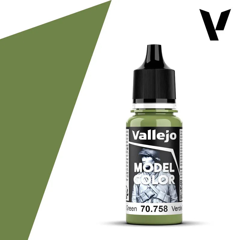 Model Color Bright Green 18 ml (85)-Vallejo-Radaddel